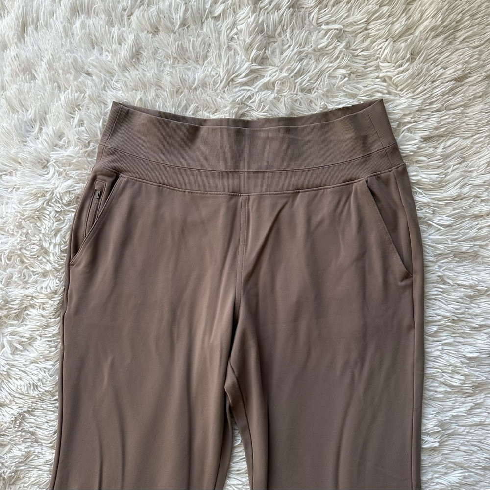 Athleta Venice Flare Pant Brown Size L Petite - Picture 3 of 11